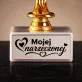 Statuetka Z Grawerem Dla Narzeczonej Prezent Na Dzień Dziewczyny Dla Kobiety: Mojej Narzeczonej