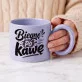 Kubek Z Okrągłym Uchem Dla Joginki Prezent Dla Kobiety: Równowaga W Oddechu Kubek Z Okrągłym Uchem Dla Joginki Prezent Dla Kobiety: Równowaga W Oddechu