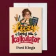 Kartka Personalizowana Dla Nauczycielki Matematyki Prezent Na Dzień Nauczyciela Dla Kobiety: Liczy Lepiej Niż Kartka Personalizowana Dla Nauczycielki Matematyki Prezent Na Dzień Nauczyciela Dla Kobiety: Liczy Lepiej Niż
