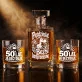 Zestaw Do Whisky Na 50 Prezent Na 50 Urodziny Dla Kobiety: Pięćdziesiąt. Bez Kompromisów. Zestaw Do Whisky Na 50 Prezent Na 50 Urodziny Dla Kobiety: Pięćdziesiąt. Bez Kompromisów.