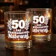 Szklanka Do Whisky Na 50 Rocznicę Ślubu Prezent Dla Mężczyzny: 50 Lat Małżeństwa. Nalewaj. Szklanka Do Whisky Na 50 Rocznicę Ślubu Prezent Dla Mężczyzny: 50 Lat Małżeństwa. Nalewaj.