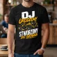 Koszulka Męska Dla Dj Prezent Dla Mężczyzny: Stworzony Do Grania