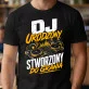 Koszulka Męska Dla Dj Prezent Dla Mężczyzny: Stworzony Do Grania