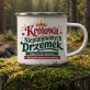 Kubek Emaliowany Na Święta Bożego Narodzenia Prezent Dla Kobiety: Kawowy Humor Domowy Kubek Emaliowany Na Święta Bożego Narodzenia Prezent Dla Kobiety: Kawowy Humor Domowy
