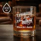 Szklanki Do Whisky z Grawerem Na 40 Rocznicę Ślubu Prezent Dla Pary: Czterdzieści Lat, Jedna