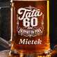 Kufel Personalizowany z Grawerem Dla Taty Na 60 Urodziny Prezent: Etykieta Whisky Retro