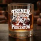 Szklanka Do Whisky Dla Trenera Personalnego Prezent Dla Mężczyzny: Trener Od Ciężarów I Procentów Szklanka Do Whisky Dla Trenera Personalnego Prezent Dla Mężczyzny: Trener Od Ciężarów I Procentów