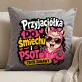 Poduszka Dekoracyjna Dla Przyjaciółki Prezent Dla Kobiety: Przyjaciółka Do Śmiechu I Psot Poduszka Dekoracyjna Dla Przyjaciółki Prezent Dla Kobiety: Przyjaciółka Do Śmiechu I Psot
