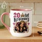 Kubek Z Nadrukiem Na 20 Urodziny Prezent Dla Kobiety: 20 Lat Królowej Kubek Z Nadrukiem Na 20 Urodziny Prezent Dla Kobiety: 20 Lat Królowej