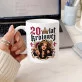 Kubek Z Nadrukiem Na 20 Urodziny Prezent Dla Kobiety: 20 Lat Królowej Kubek Z Nadrukiem Na 20 Urodziny Prezent Dla Kobiety: 20 Lat Królowej
