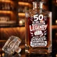 Karafka Do Whisky z Grawerem Na 50Tke Prezent: Poziom Legendy