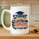 Kubek Z Nadrukiem Dla Studenta Prezent Dla Mężczyzny: Student Jutro Sukces Kubek Z Nadrukiem Dla Studenta Prezent Dla Mężczyzny: Student Jutro Sukces