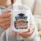 Kubek Z Nadrukiem Dla Studenta Prezent Dla Mężczyzny: Student Jutro Sukces Kubek Z Nadrukiem Dla Studenta Prezent Dla Mężczyzny: Student Jutro Sukces