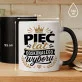 Kubek Z Nadrukiem Na 5 Rocznicę Ślubu Prezent Dla Kobiety: Pięć Lat Doskonałego Wyboru Kubek Z Nadrukiem Na 5 Rocznicę Ślubu Prezent Dla Kobiety: Pięć Lat Doskonałego Wyboru