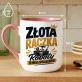 Kubek Z Nadrukiem Dla Złotej Rączki Prezent Dla Mężczyzny: Król Fachman Kubek Z Nadrukiem Dla Złotej Rączki Prezent Dla Mężczyzny: Król Fachman