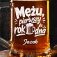 Kufel Personalizowany z Grawerem Na 1 Rocznicę Ślubu Dla Męża Prezent: Pierwszy Rok Z Humorem Kufel Personalizowany z Grawerem Na 1 Rocznicę Ślubu Dla Męża Prezent: Pierwszy Rok Z Humorem