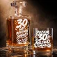 Zestaw Do Whisky Dla 30 Latka Prezent Na 30 Urodziny Dla Mężczyzny: 30 Lat, Nalewaj Śmiało Zestaw Do Whisky Dla 30 Latka Prezent Na 30 Urodziny Dla Mężczyzny: 30 Lat, Nalewaj Śmiało