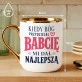 Kubek Z Nadrukiem Dla Babci Prezent Na Dzień Babci Dla Kobiety: Kiedy Bóg Przydzielał Babcię Kubek Z Nadrukiem Dla Babci Prezent Na Dzień Babci Dla Kobiety: Kiedy Bóg Przydzielał Babcię
