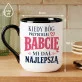 Kubek Z Nadrukiem Dla Babci Prezent Na Dzień Babci Dla Kobiety: Kiedy Bóg Przydzielał Babcię Kubek Z Nadrukiem Dla Babci Prezent Na Dzień Babci Dla Kobiety: Kiedy Bóg Przydzielał Babcię