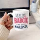 Kubek Z Nadrukiem Dla Babci Prezent Na Dzień Babci Dla Kobiety: Kiedy Bóg Przydzielał Babcię Kubek Z Nadrukiem Dla Babci Prezent Na Dzień Babci Dla Kobiety: Kiedy Bóg Przydzielał Babcię