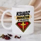 Zestaw Prezenowy Z Kubkiem Dla Księdza: Ksiądz Bohater W Koloratce