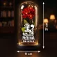 Wieczna Róża LED Dla Nauczycielki Polskiego Prezent Na Dzień Nauczyciela Dla Kobiety: Królowa Przecinka Wieczna Róża LED Dla Nauczycielki Polskiego Prezent Na Dzień Nauczyciela Dla Kobiety: Królowa Przecinka