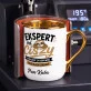Kubek Personalizowany Dla Nauczyciela Prezent Na Dzień Nauczyciela Dla Mężczyzny: Ekspert Od Ciszy Kubek Personalizowany Dla Nauczyciela Prezent Na Dzień Nauczyciela Dla Mężczyzny: Ekspert Od Ciszy