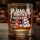 Szklanka Do Whisky Dla Miłośnika Psów Prezent Dla Mężczyzny: Siad. Zostań. Nalewamy. Szklanka Do Whisky Dla Miłośnika Psów Prezent Dla Mężczyzny: Siad. Zostań. Nalewamy.