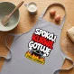 Fartuch Dla Kolegi Prezent Dla Mężczyzny: Spokój, Kurwa, Gotuję