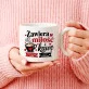 Kubek Z Okrągłym Uchem Dla Dziewczyny Prezent Na Dzień Dziewczyny Dla Kobiety: Miłosna Poranna Ironia Kubek Z Okrągłym Uchem Dla Dziewczyny Prezent Na Dzień Dziewczyny Dla Kobiety: Miłosna Poranna Ironia