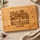 Deska Do Krojenia z Grawerem Na Dzień Mamy Prezent Dla Mamy Kobiety: Mama Ekspertka Od Deska Do Krojenia z Grawerem Na Dzień Mamy Prezent Dla Mamy Kobiety: Mama Ekspertka Od