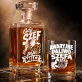 Zestaw Do Whisky Dla Szefa Prezent Dla Mężczyzny: Szefowski Toast Zestaw Do Whisky Dla Szefa Prezent Dla Mężczyzny: Szefowski Toast