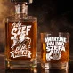 Zestaw Do Whisky Dla Szefa Prezent Dla Mężczyzny: Szefowski Toast Zestaw Do Whisky Dla Szefa Prezent Dla Mężczyzny: Szefowski Toast