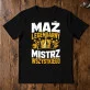 Koszulka Męska Dla Męża Prezent Na Rocznicę Ślubu Dla Mężczyzny: Mąż Legendarny