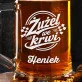 Kufel Personalizowany z Grawerem Dla Fana Żużla Prezent Dla Mężczyzny: Żużlowy Herb Retro Kufel Personalizowany z Grawerem Dla Fana Żużla Prezent Dla Mężczyzny: Żużlowy Herb Retro