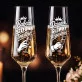 Dwa Kieliszki Do Szampana Na Dzień Babci i Dziadka Prezent Dla Babci i Dziadka Pary: Toasty Dziadków Dwa Kieliszki Do Szampana Na Dzień Babci i Dziadka Prezent Dla Babci i Dziadka Pary: Toasty Dziadków
