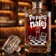 Karafka Do Whisky z Grawerem Dla Szachisty Prezent: Po Partii Nalej Karafka Do Whisky z Grawerem Dla Szachisty Prezent: Po Partii Nalej