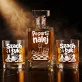 Zestaw Do Whisky Dla Szachisty Prezent Dla Mężczyzny: Po Partii Nalej Zestaw Do Whisky Dla Szachisty Prezent Dla Mężczyzny: Po Partii Nalej