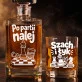 Zestaw Do Whisky Dla Szachisty Prezent Dla Mężczyzny: Po Partii Nalej Zestaw Do Whisky Dla Szachisty Prezent Dla Mężczyzny: Po Partii Nalej