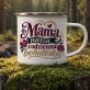 Kubek Emaliowany Na Dzień Mamy Prezent Dla Mamy Kobiety: Elegancka Mama Kubek Emaliowany Na Dzień Mamy Prezent Dla Mamy Kobiety: Elegancka Mama