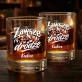 Szklanki Do Whisky z Grawerem Dla Podróżnika Prezent Dla Mężczyzny: Zawsze W Drodze Szklanki Do Whisky z Grawerem Dla Podróżnika Prezent Dla Mężczyzny: Zawsze W Drodze