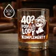 Szklanka Do Whisky Na 40 Urodziny Prezent Dla Kobiety: 40? Podaj Lód I Komplementy