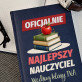 Oficjalnie najlepszy nauczyciel - notatnik A5 z nadrukiem