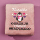 Ogrzeję Twoje serduszko - koc z haftem