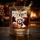 Szklanka Do Whisky Dla Miłośnika Psów Prezent Dla Mężczyzny: Podaj Łapę. Podaj Lód. Szklanka Do Whisky Dla Miłośnika Psów Prezent Dla Mężczyzny: Podaj Łapę. Podaj Lód.