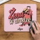 Podkładka Pod Myszkę Na Wieczór Panieński Prezent Dla Kobiety: Żona W Drodze Podkładka Pod Myszkę Na Wieczór Panieński Prezent Dla Kobiety: Żona W Drodze