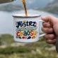 Kubek Emaliowany Na Zakończenie Przedszkola Prezent Dla Mężczyzny: Przedszkolny Humor Kubek Emaliowany Na Zakończenie Przedszkola Prezent Dla Mężczyzny: Przedszkolny Humor