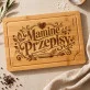 Deska Do Krojenia Dla Mamy Prezent Na Dzień Mamy Dla Kobiety: Serce Rodzinnej Kuchni