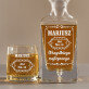 Old no - Zestaw Grawerowana Karafka I Szklanki Do Whisky