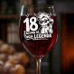 Kieliszek Do Wina Na 18 Urodziny Prezent Dla Mężczyzny: 18 Zaczyna Się Legenda Kieliszek Do Wina Na 18 Urodziny Prezent Dla Mężczyzny: 18 Zaczyna Się Legenda